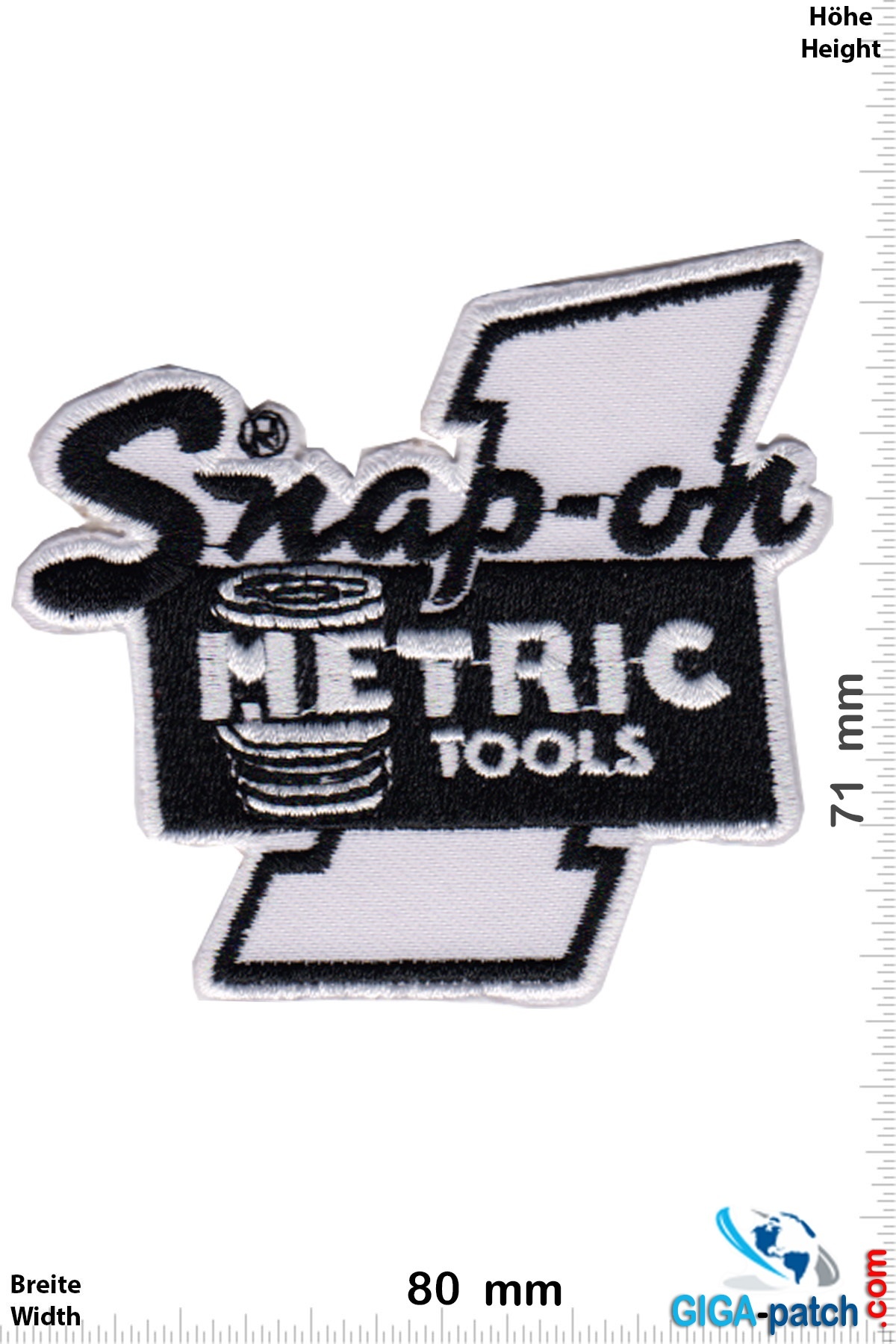 Snap-on  Snap-on Metric  Tools - black white