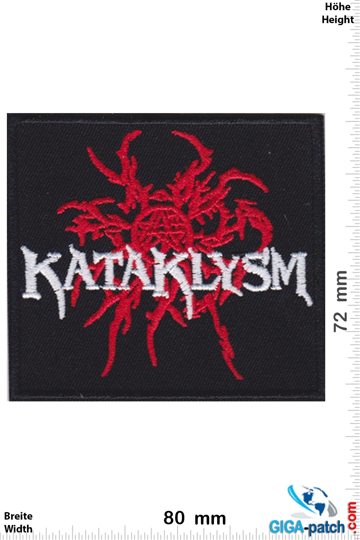 Kataklysm Kataklysm - silver red - Death-Metal-Band