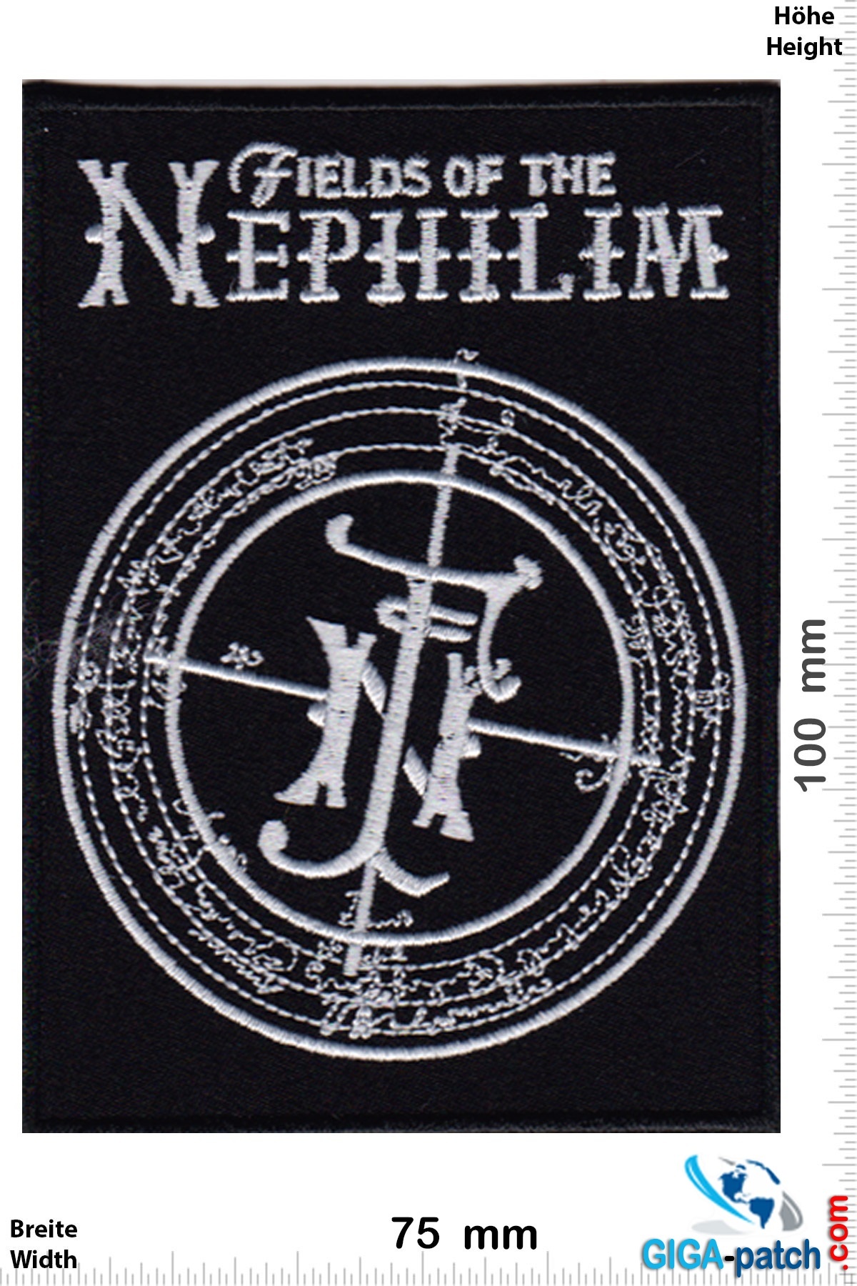 Fields of the Nephilim - Logo - Gothic-Rock- Gothic-Metal-Band