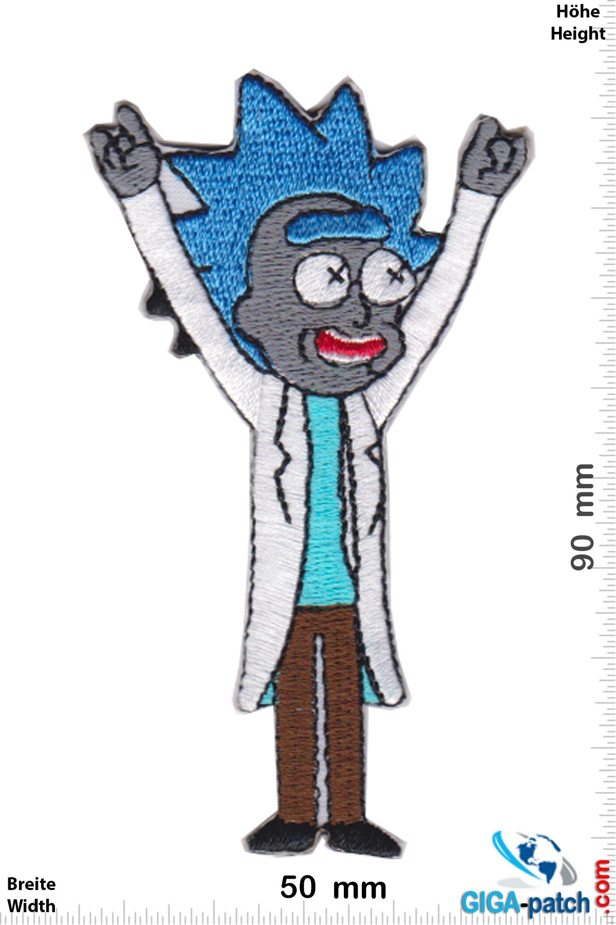Rick Sanchez - Rick and Morty - Cartoon