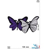 Schmetterling, Papillon, Butterfly Butterfly  -silver purple