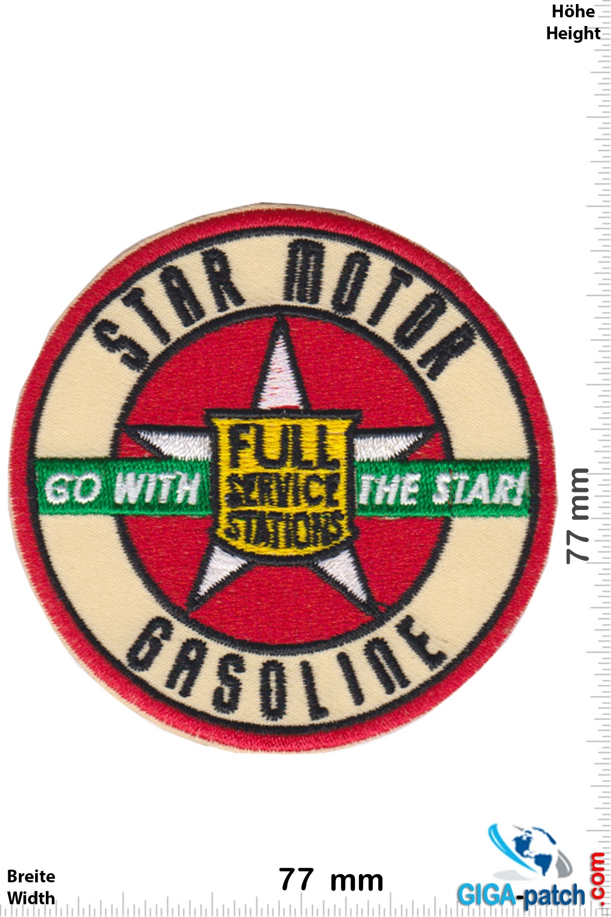 Star Motor Gasoline - Go with the Star!