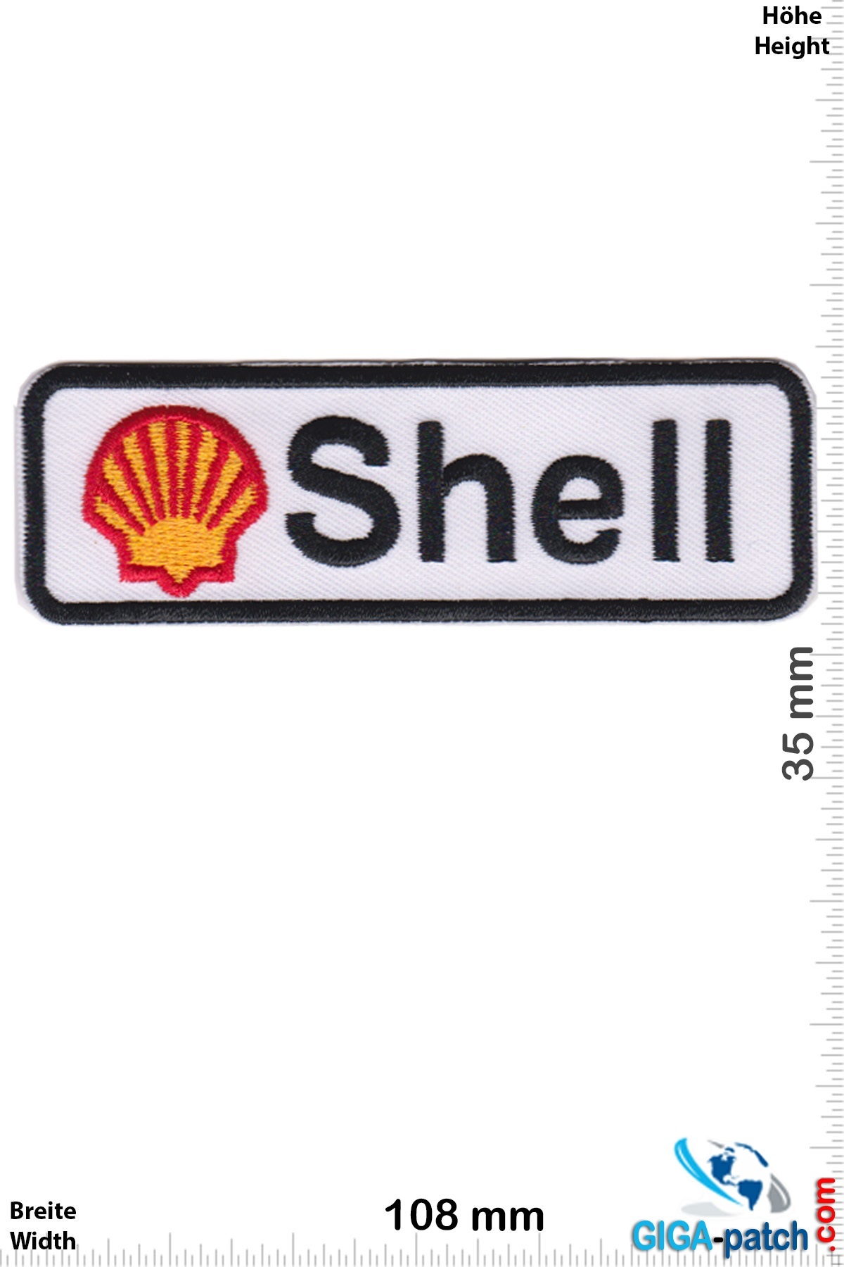 Shell SHELL - black white