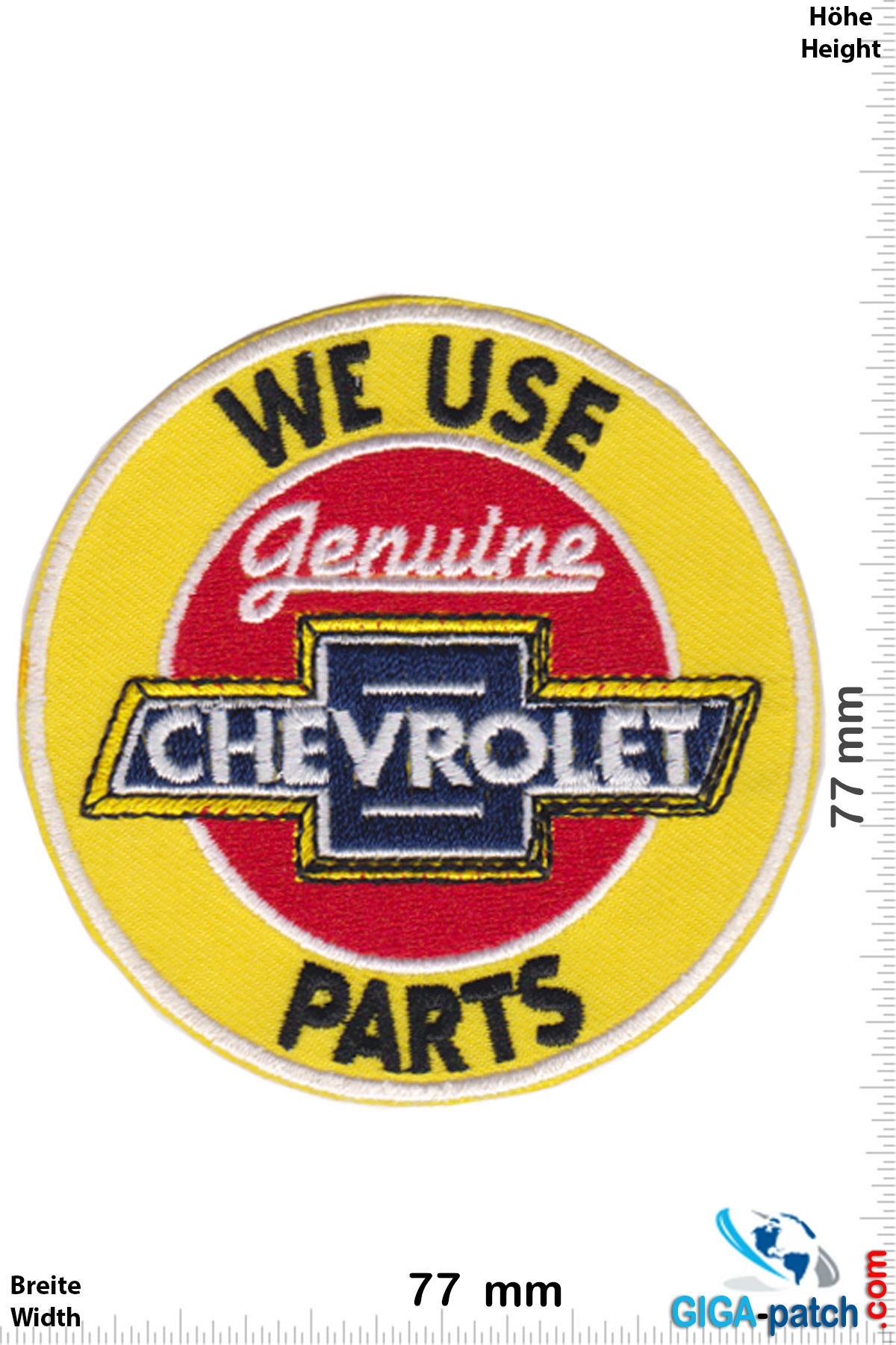 Chevrolet  Chevrolet - We use Genuine Parts - white