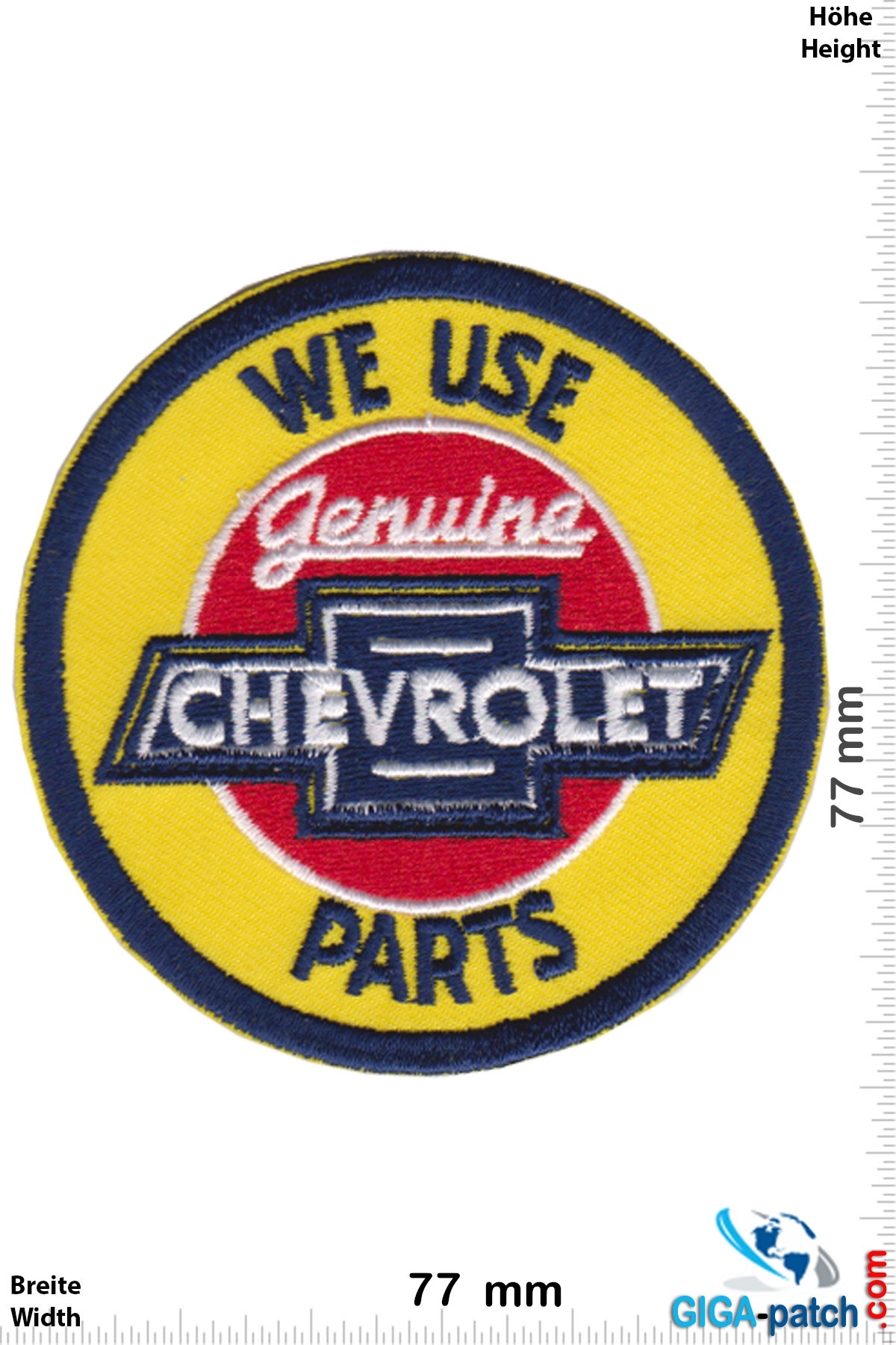 Chevrolet  Chevrolet - We use Genuine Parts - blue