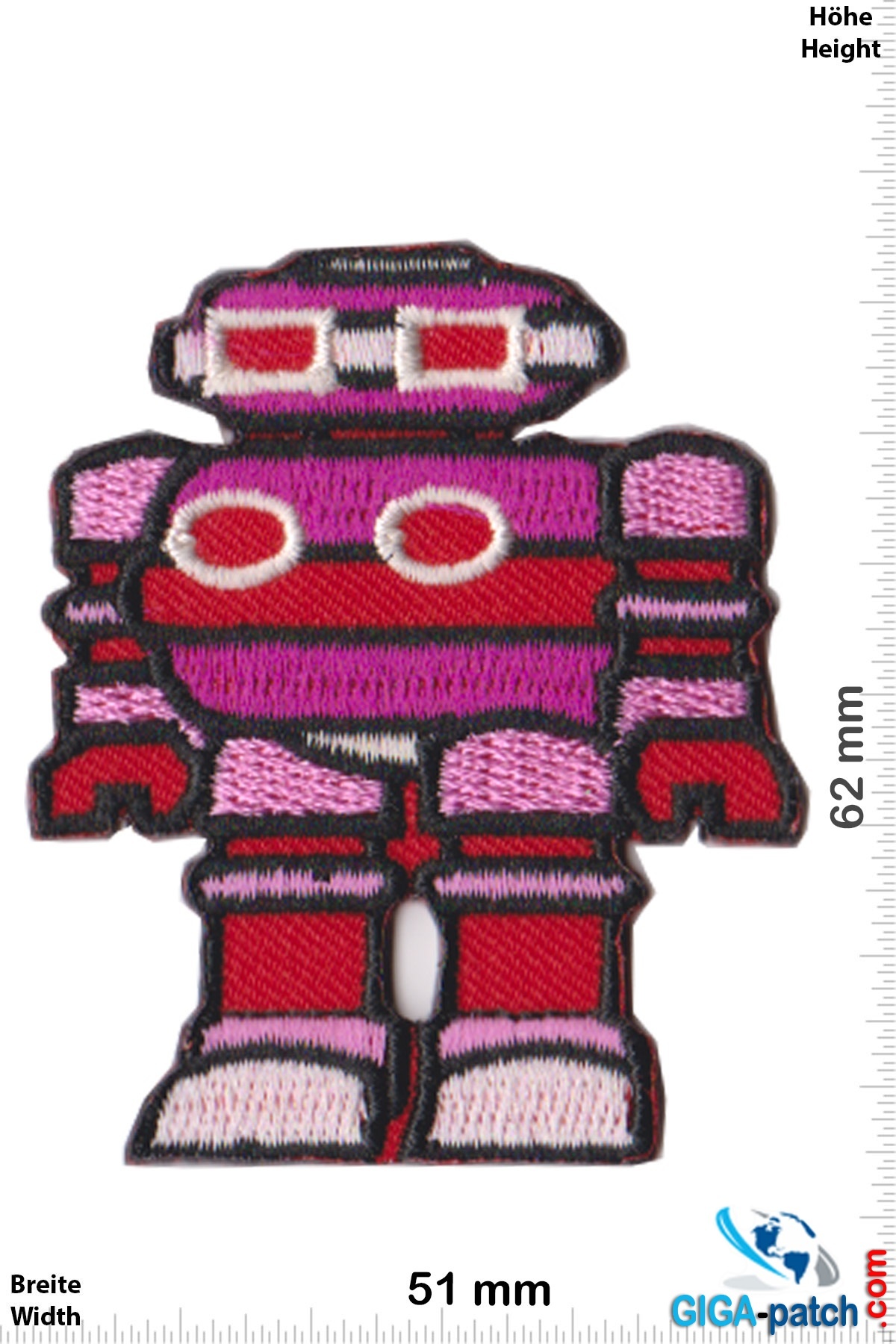 Robot Robot - Roboter - red