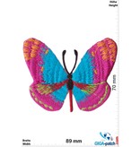 Schmetterling Schmetterling - blue pink