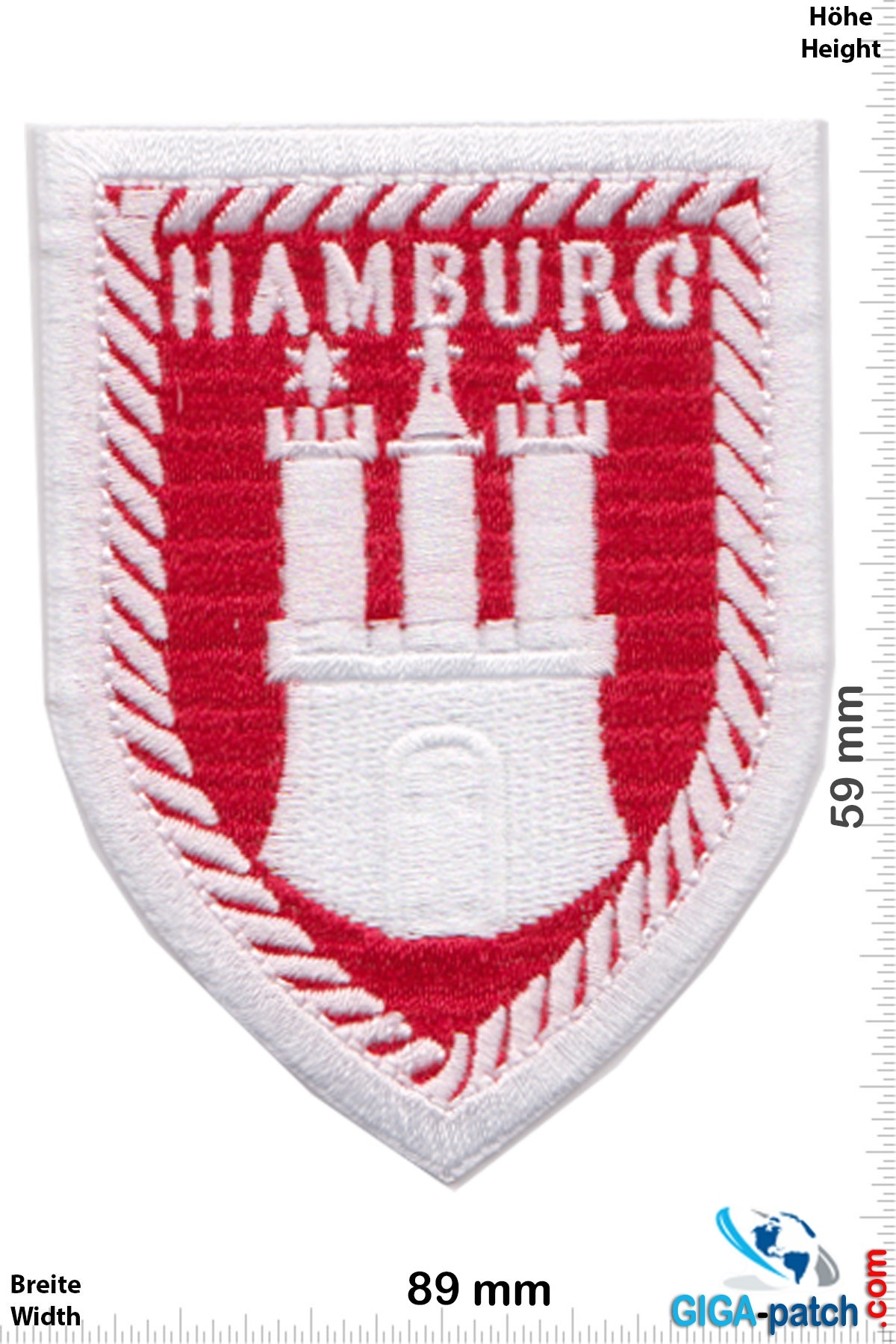 Hamburg - gate - coat of arms