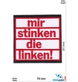 Fun mir stinken die linken! - red