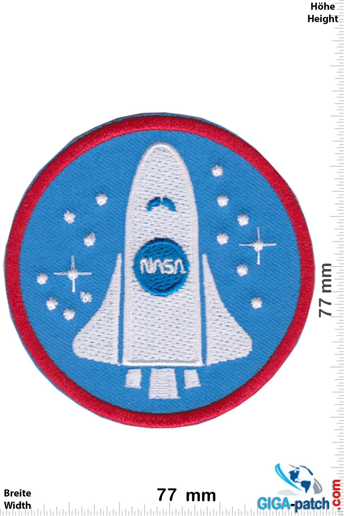 Nasa - Parche - parche posterior - Patch Llaveros Pegatinas -   - Mayor Patch Tienda de todo el mundo - Patch Llaveros  Pegatinas