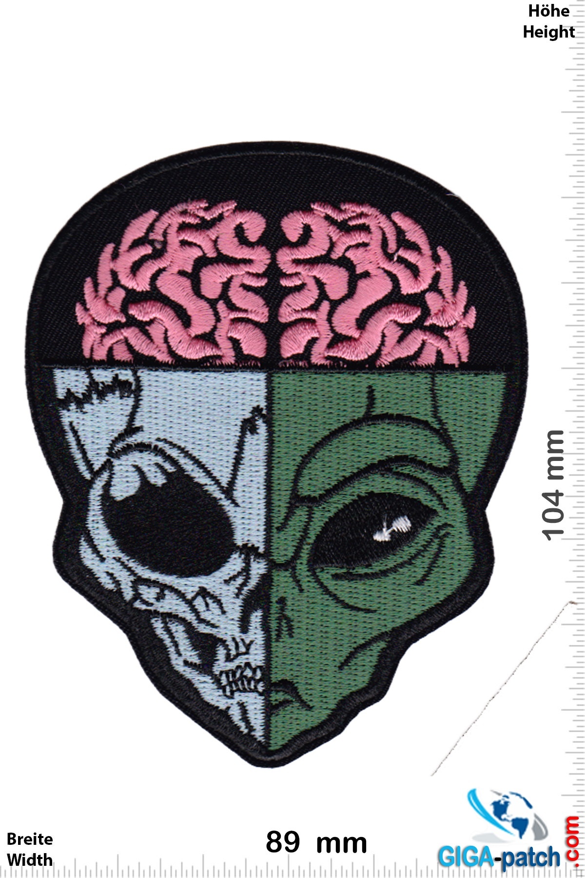 Alien Alien Skull - Head - HQ