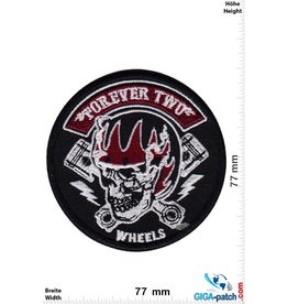 Totenkopf Forever Two Wheels - FTW - Helm - V