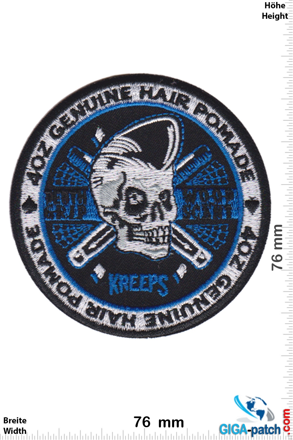 402 Genuine Pomade - Kreeps - True Root Beer - blue