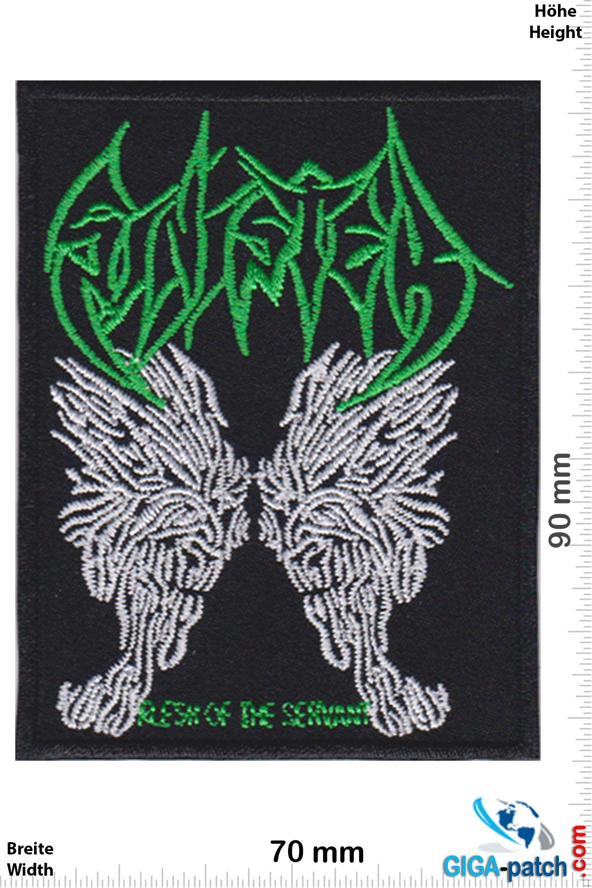 Sinister - Sinister - Death-Metal-Band- Patch - Back Patches - Patch  Keychains Stickers -  - Biggest Patch Shop worldwide