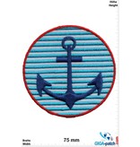 Navy Marine -  Anker - blue white