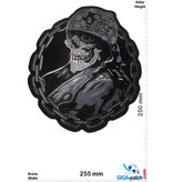 Totenkopf Totenkopf Skull Kettenring -25 cm