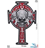 Totenkopf Totenkopf Kreuz - Kruzifix