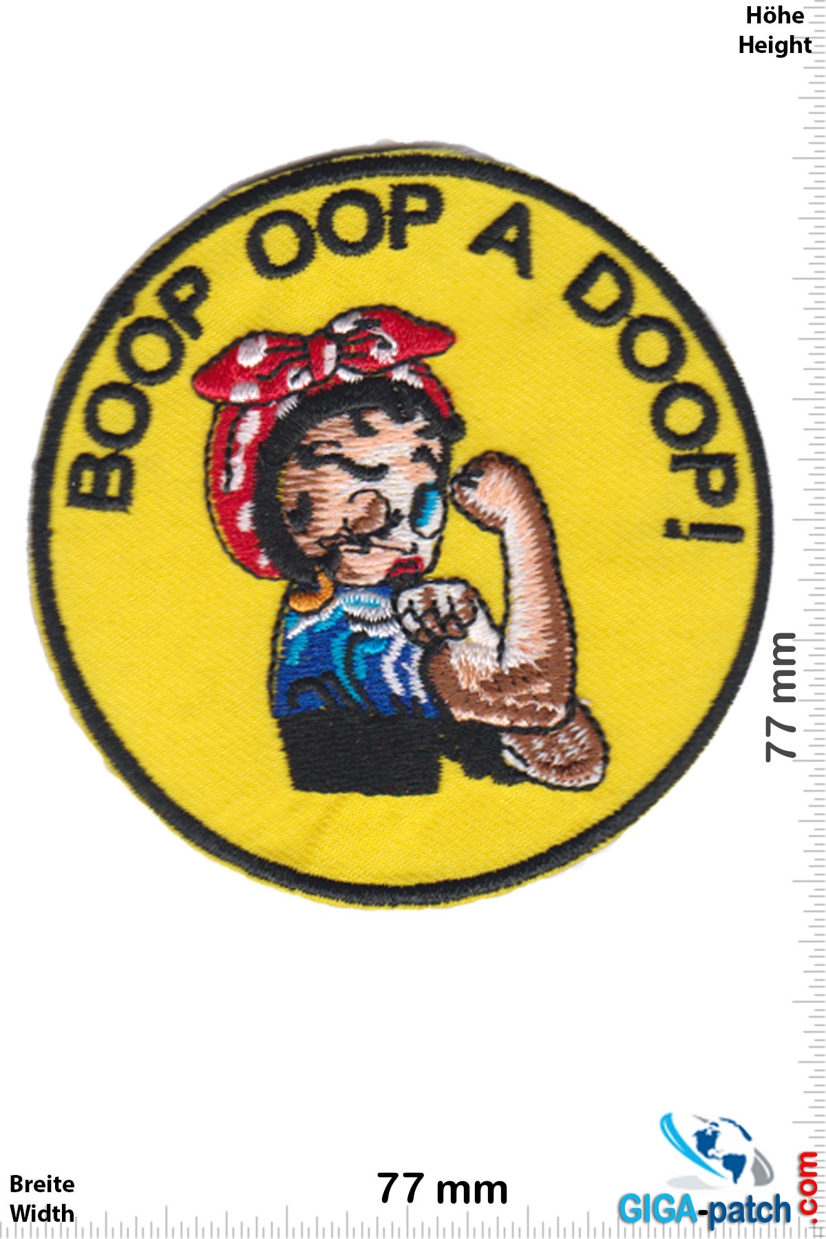 Betty Boop - Betty Boop - Boop Opp a Doop!- patch posteriore