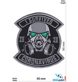 I Survived - 2020 Coronavisurs -  Mask -  Corona Virus - Covid 19