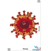 Corona Virus - Covid 19 - Virus red