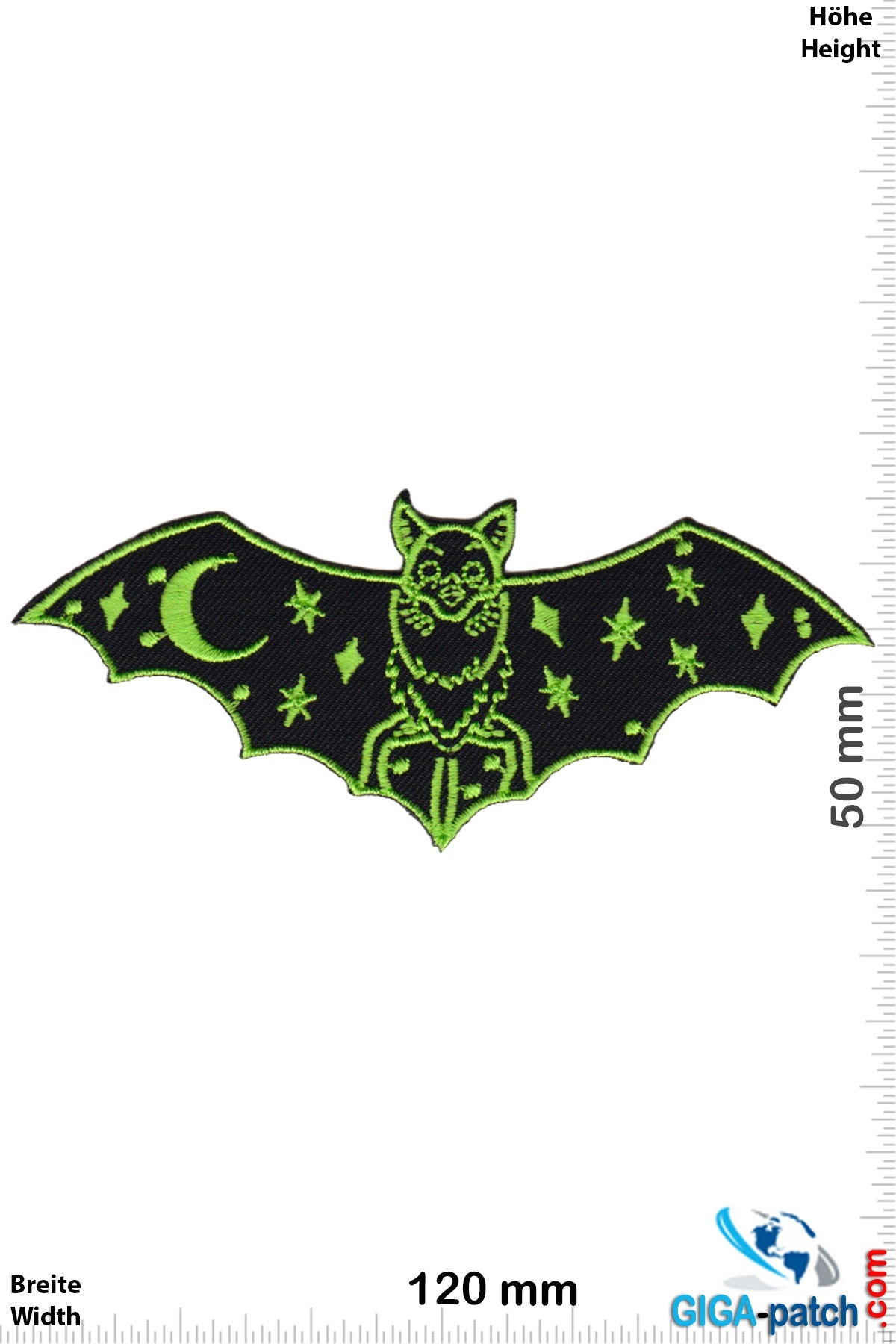 Bat - green - Nightmagic