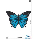 Schmetterling Butterfly -blue black