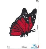 Schmetterling Butterfly - fly-red black