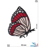 Schmetterling Butterfly - fly - red beige black