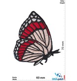 Schmetterling Schmetterling - fly -rot beige  schwarz