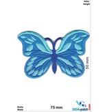Schmetterling Butterfly -blue - light blue