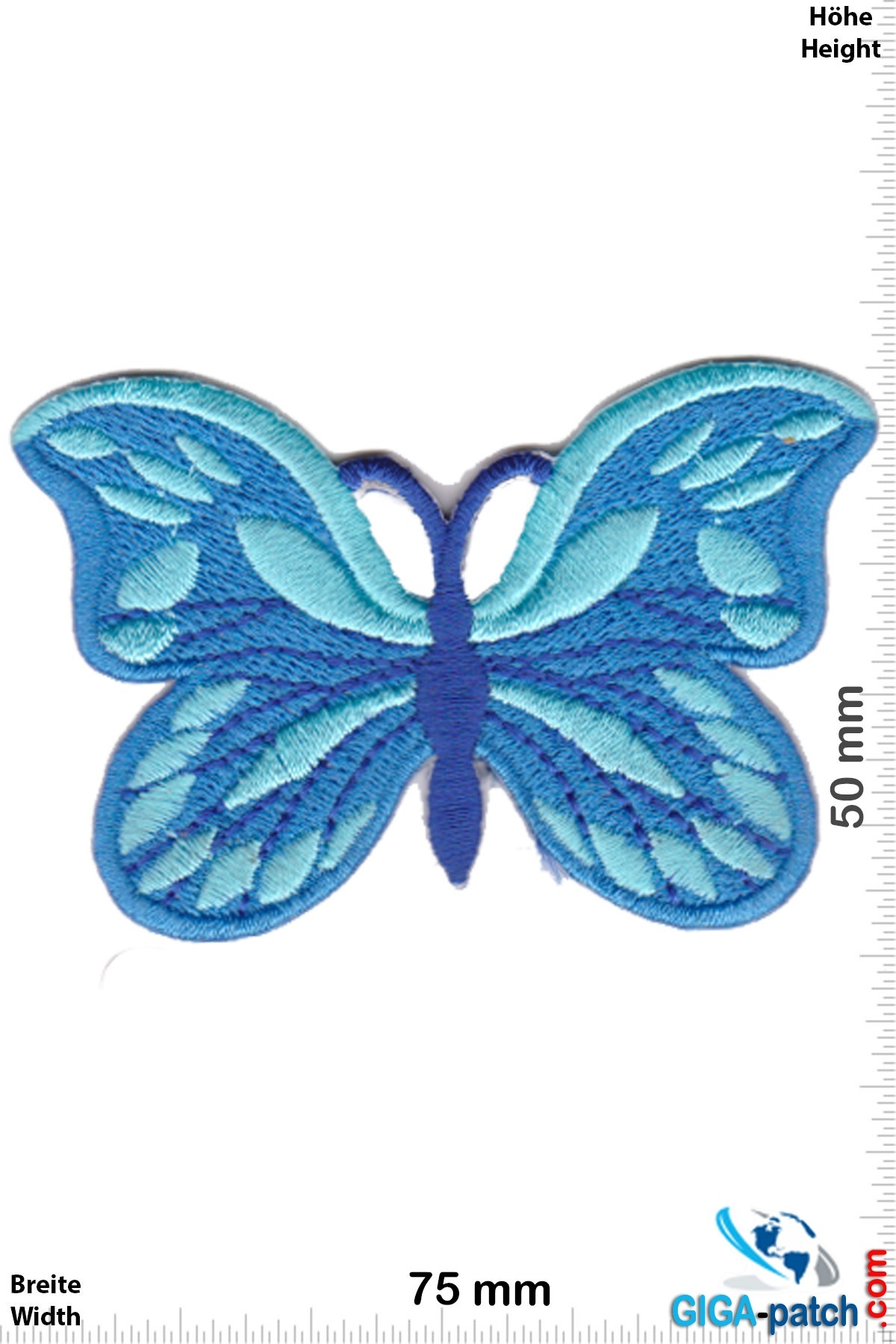 Schmetterling Butterfly -blue - light blue