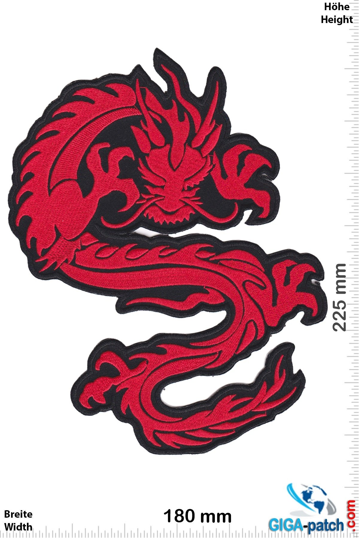 Drachen Dragon - red  - 22 cm