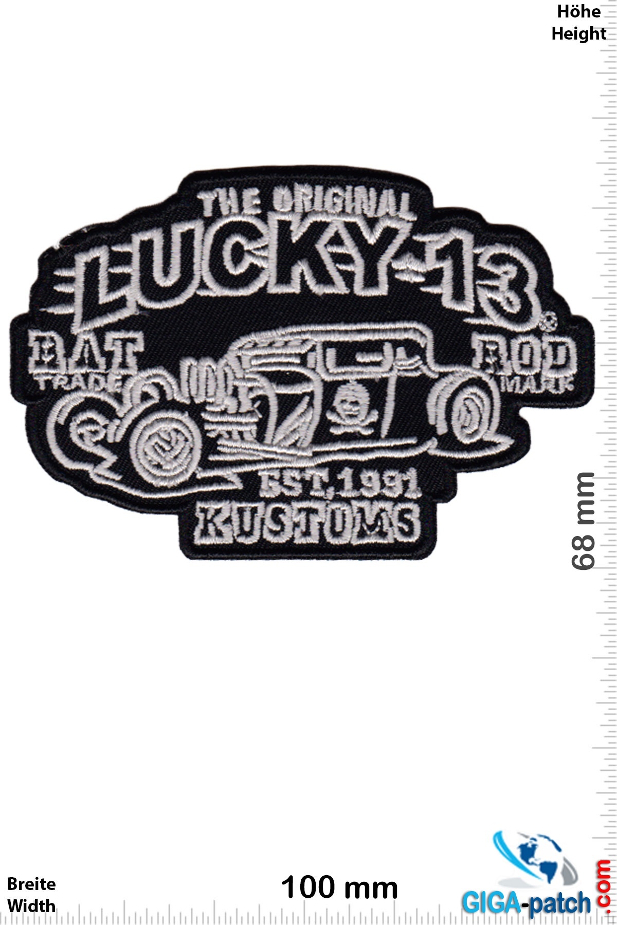 Lucky 13 The original Lucky 13 - Bat Rad - Kustomos