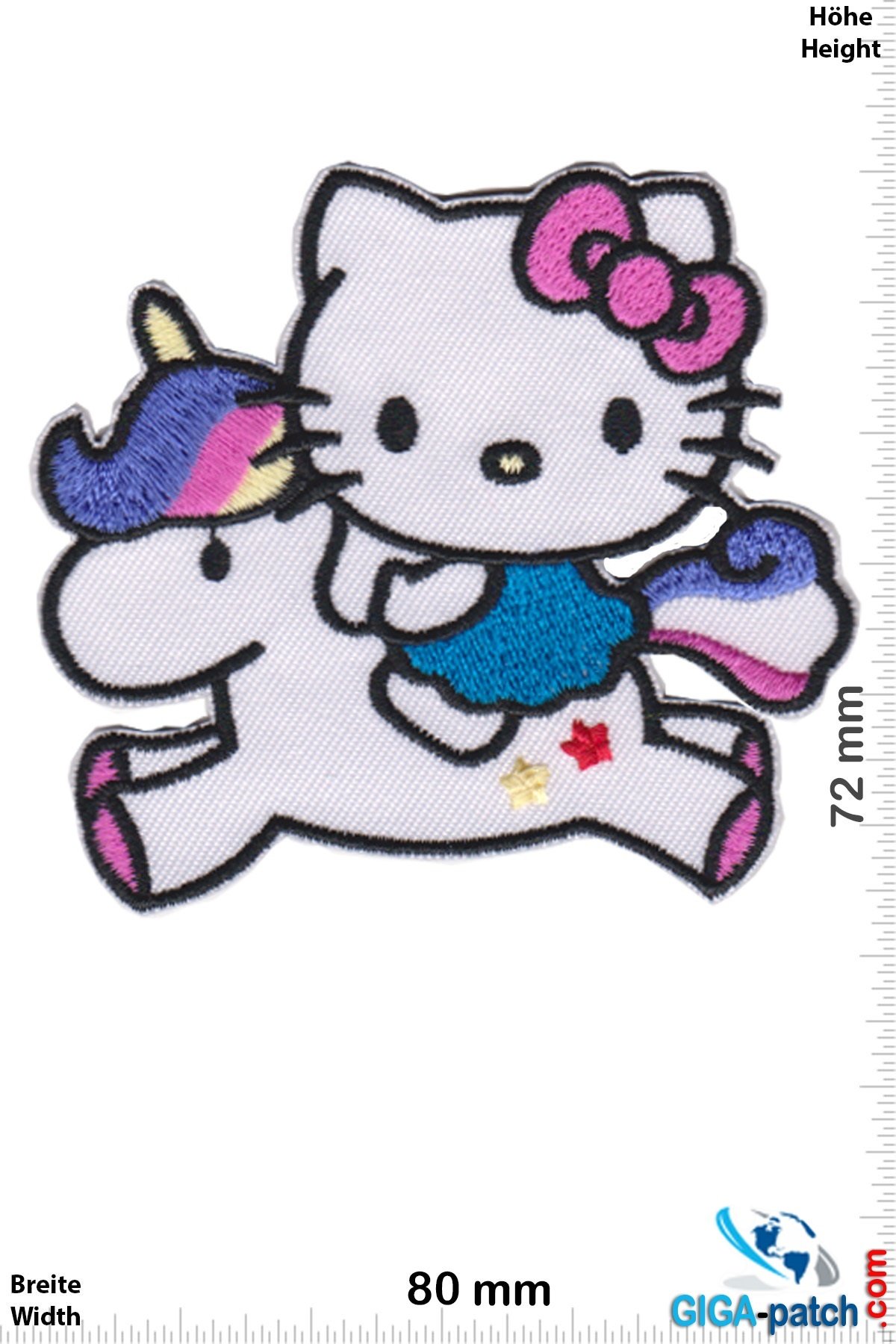 Hello Kitty - Hello Kitty - sexy - pink- patch posteriore - Patch  Portachiavi Adesivi -  - Il più grande Patch Negozio in tutto  il mondo