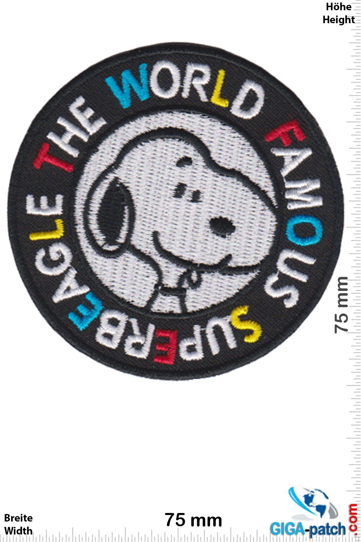 Snoopy The World famous Superbeagle - Die Peanuts - Snoopy