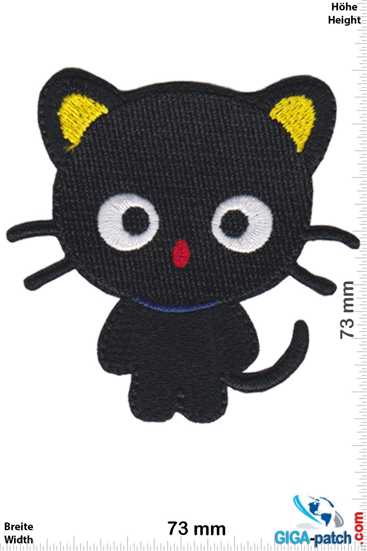 Kids cute black little cat