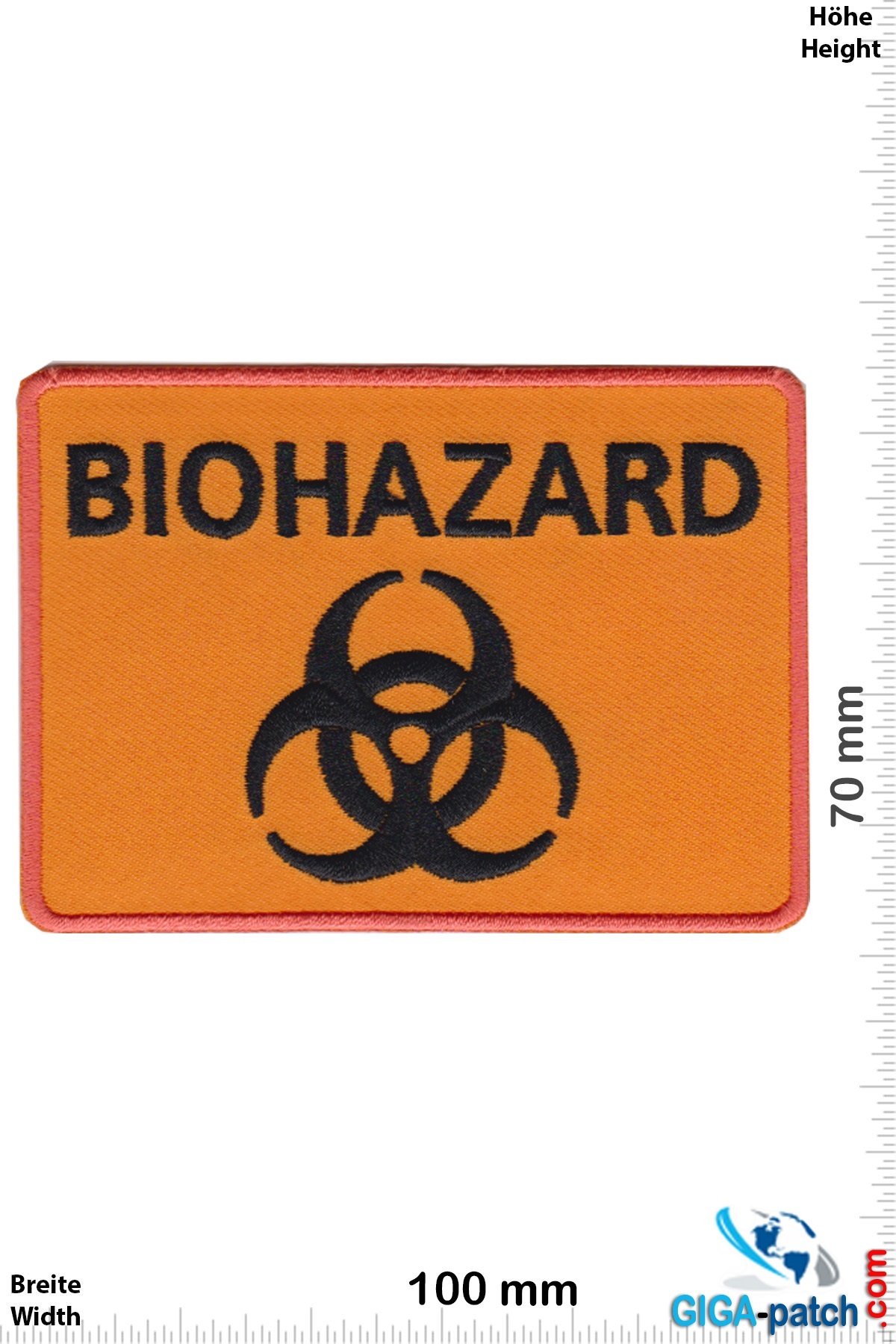 Biohazard BIOHAZARD -  orange