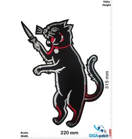 Stabby Cat - Messer Katze  - 31 cm