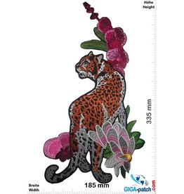 Flower Leopard- rechts  - 33 cm