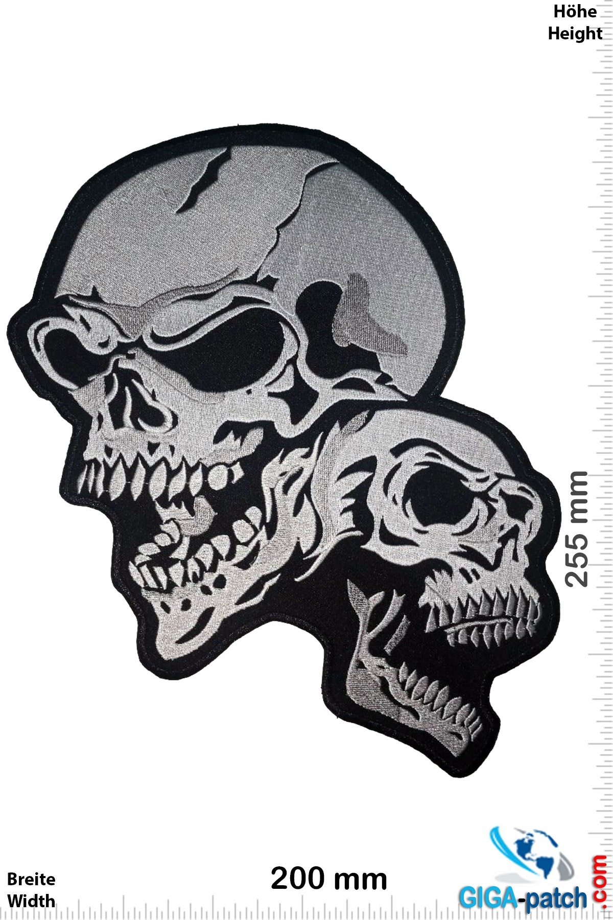Punisher - Patch - Back Patches - Patch Keychains Stickers - giga