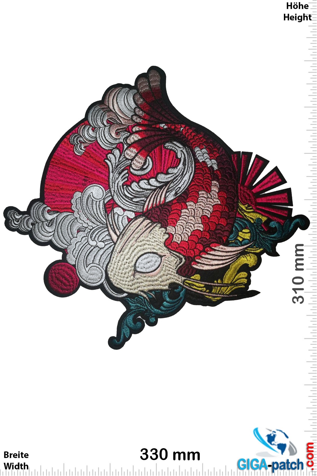 Koi Carp - China Tattoo - 33 cm