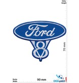 Ford FORD V8 - blue silver