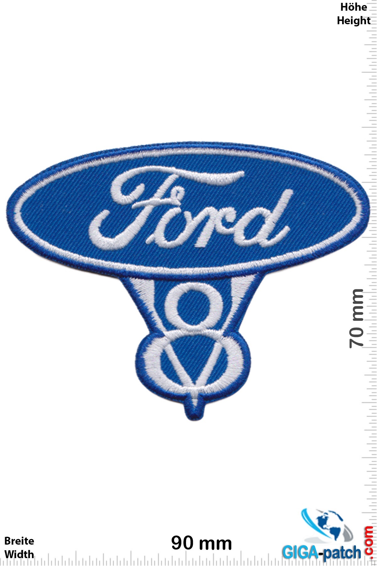 Ford FORD V8 - blue silver