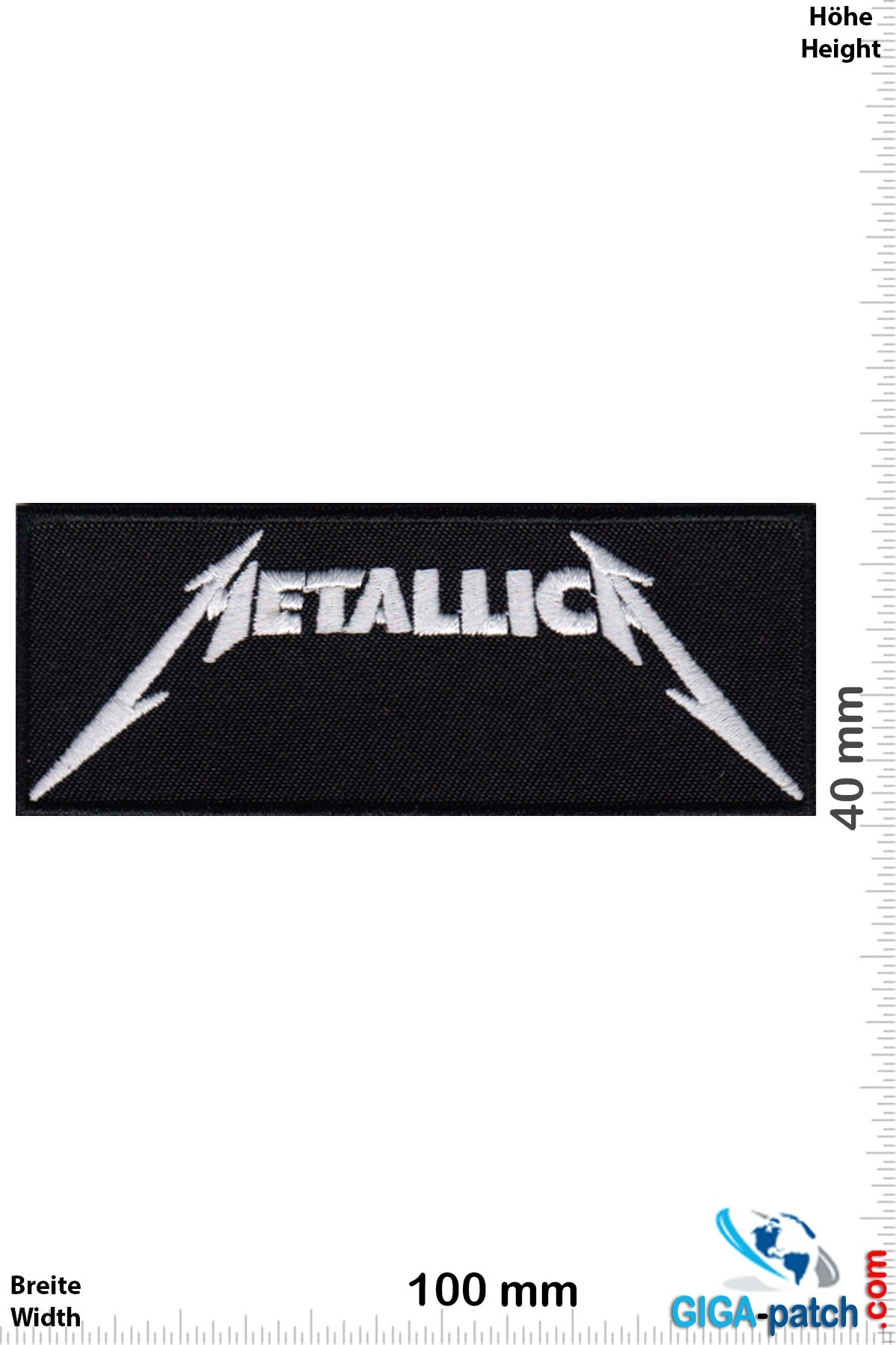 Metallica Metallica  - silver black - small