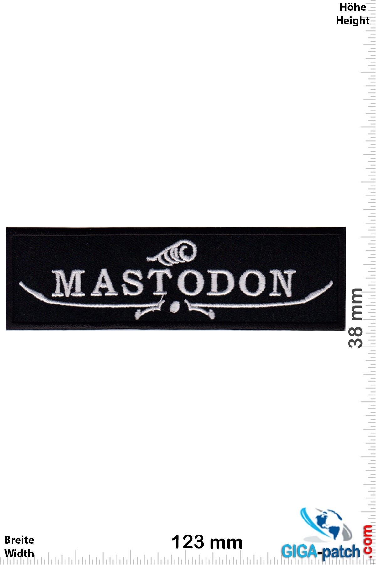 Mastodon Mastodon - Metalband - silver -small