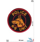 Police Police - K-9 Unit - Police dog - Hundestaffel - red black