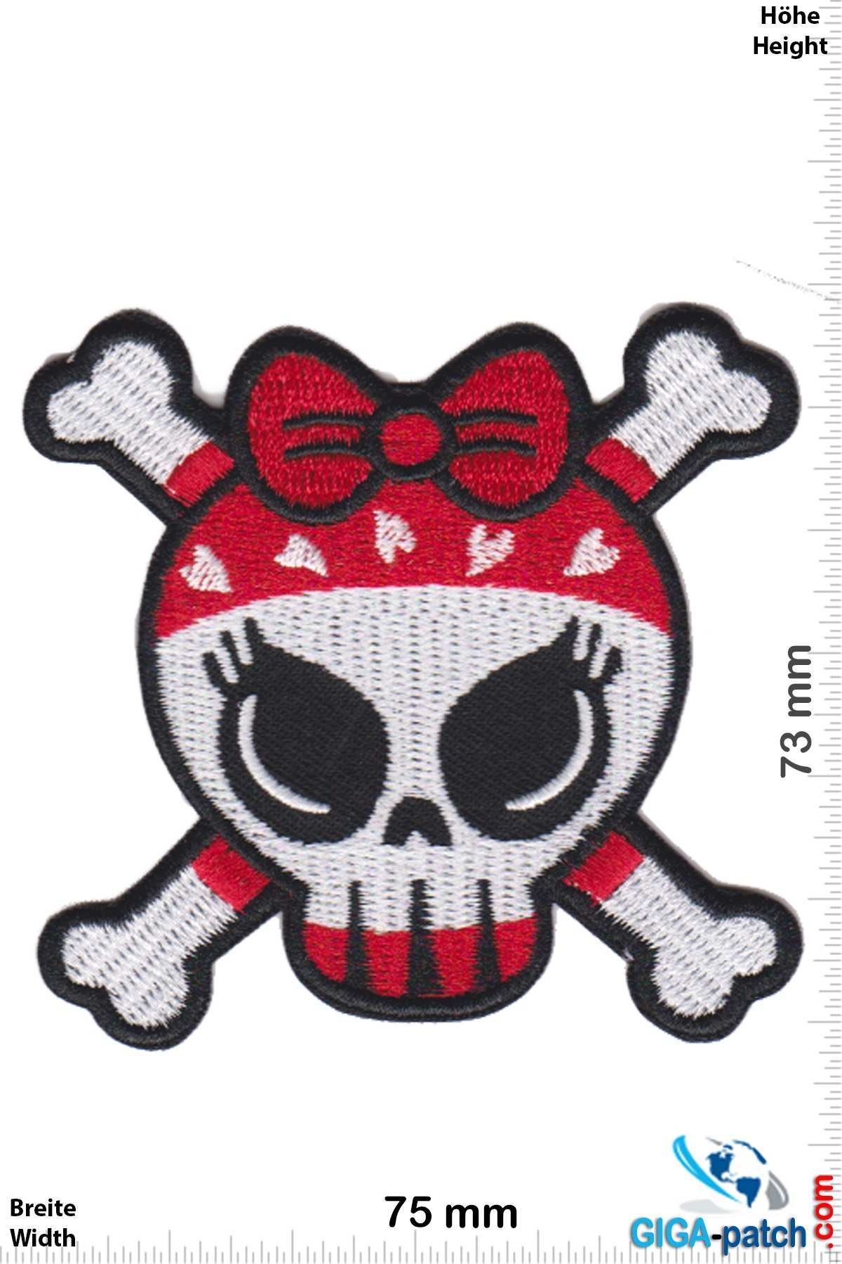 Totenkopf Lovley Lady Skull - Totenkopf