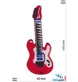 Gitarre Red E-Guitar