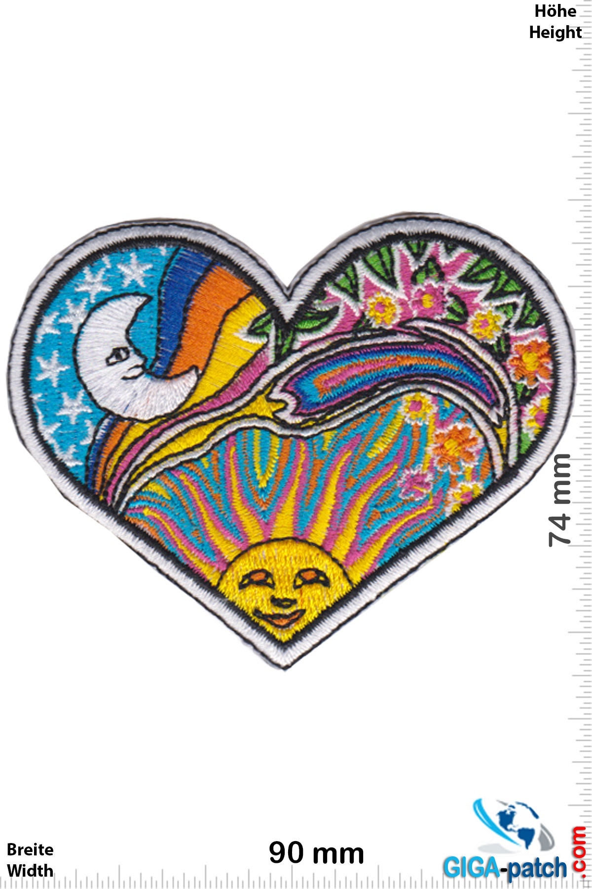 Love Love - Herz - Sonne - Mond