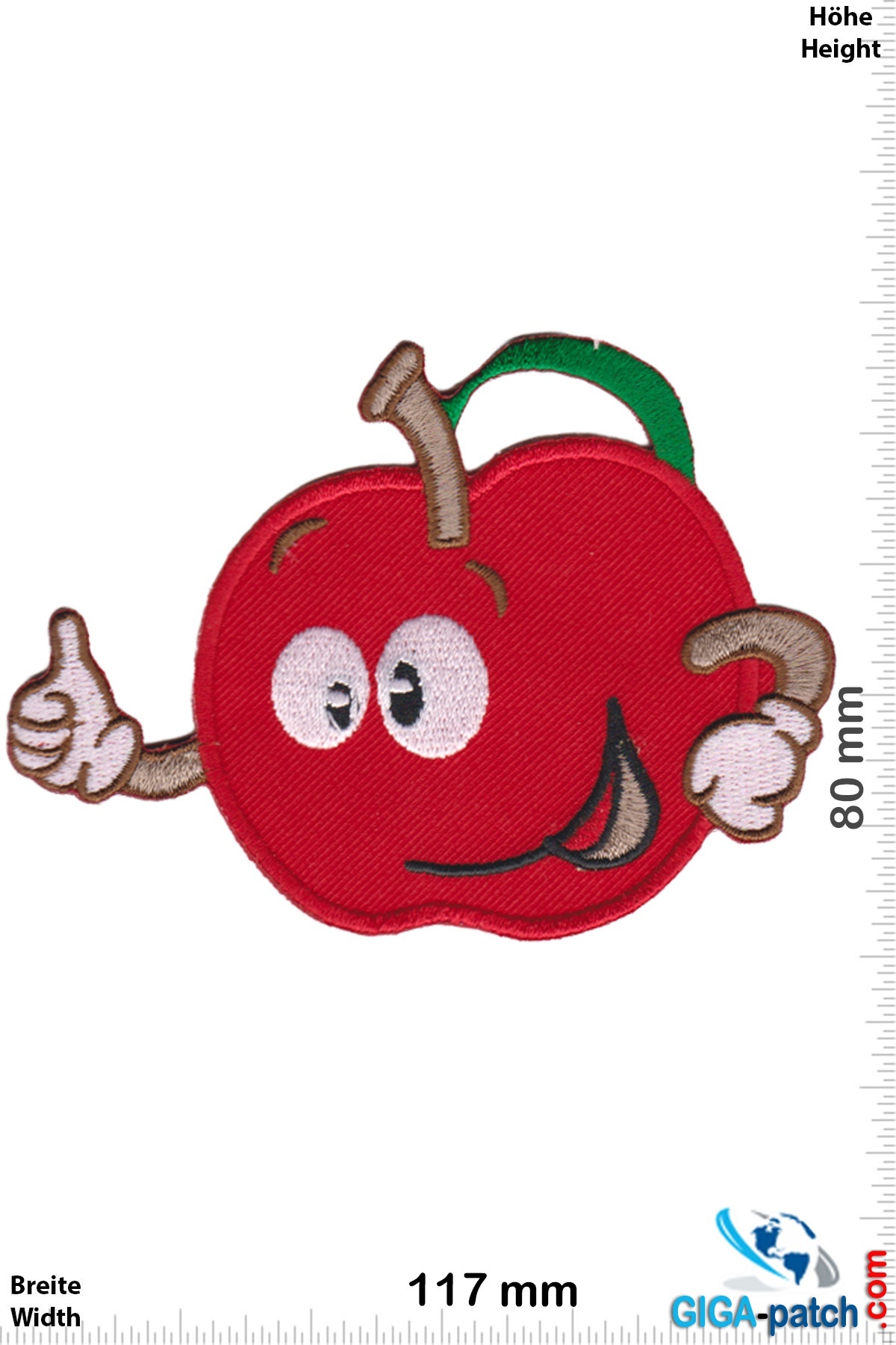 Fun Happy Apple - Apfel